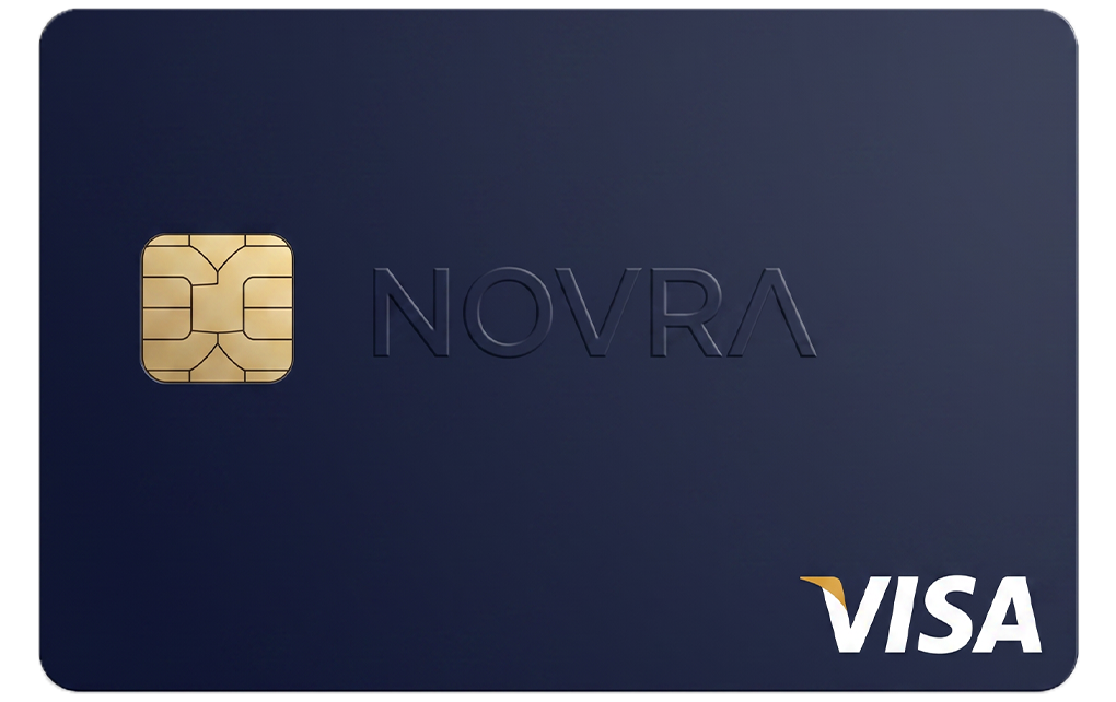 Novra Visa card
